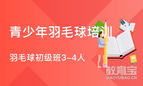 上海羽毛球初级班3-4人