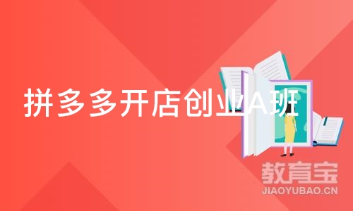 广州拼多多开店创业A班