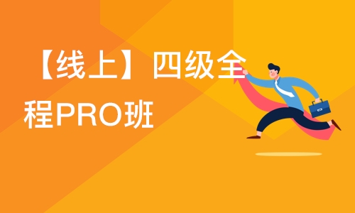 合肥【线上】四级全程PRO班