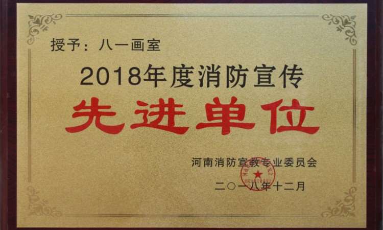 消防宣传先进单位